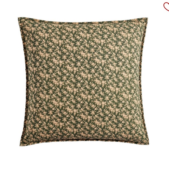 🎄Pottery Barn🎄2 Holiday Love Reversible Euro Shams - Picture 3 of 11